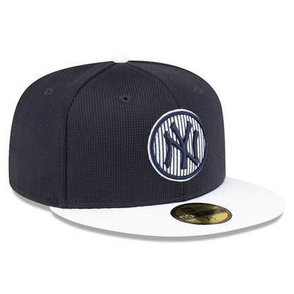 New York Yankees - 59Fifty Batting Practice Navy Hat New Era