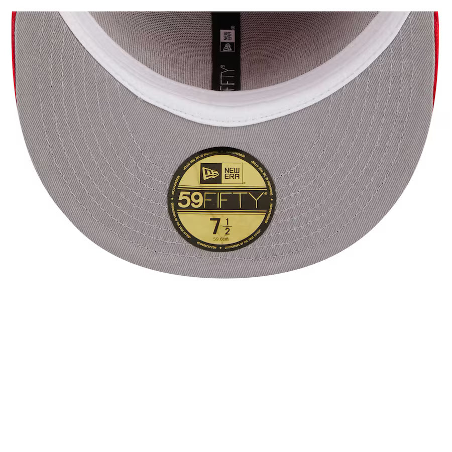 Kansas City Chiefs - Letterman Pin Fitted Hat New Era