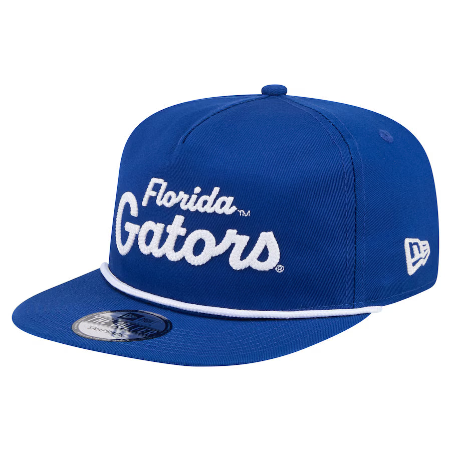 Florida Gators - Golfer Team Text Snapback Hat New Era