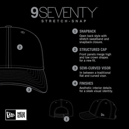 Tennessee Volunteers - Coolera 9Seventy Stretch Snap Hat New Era