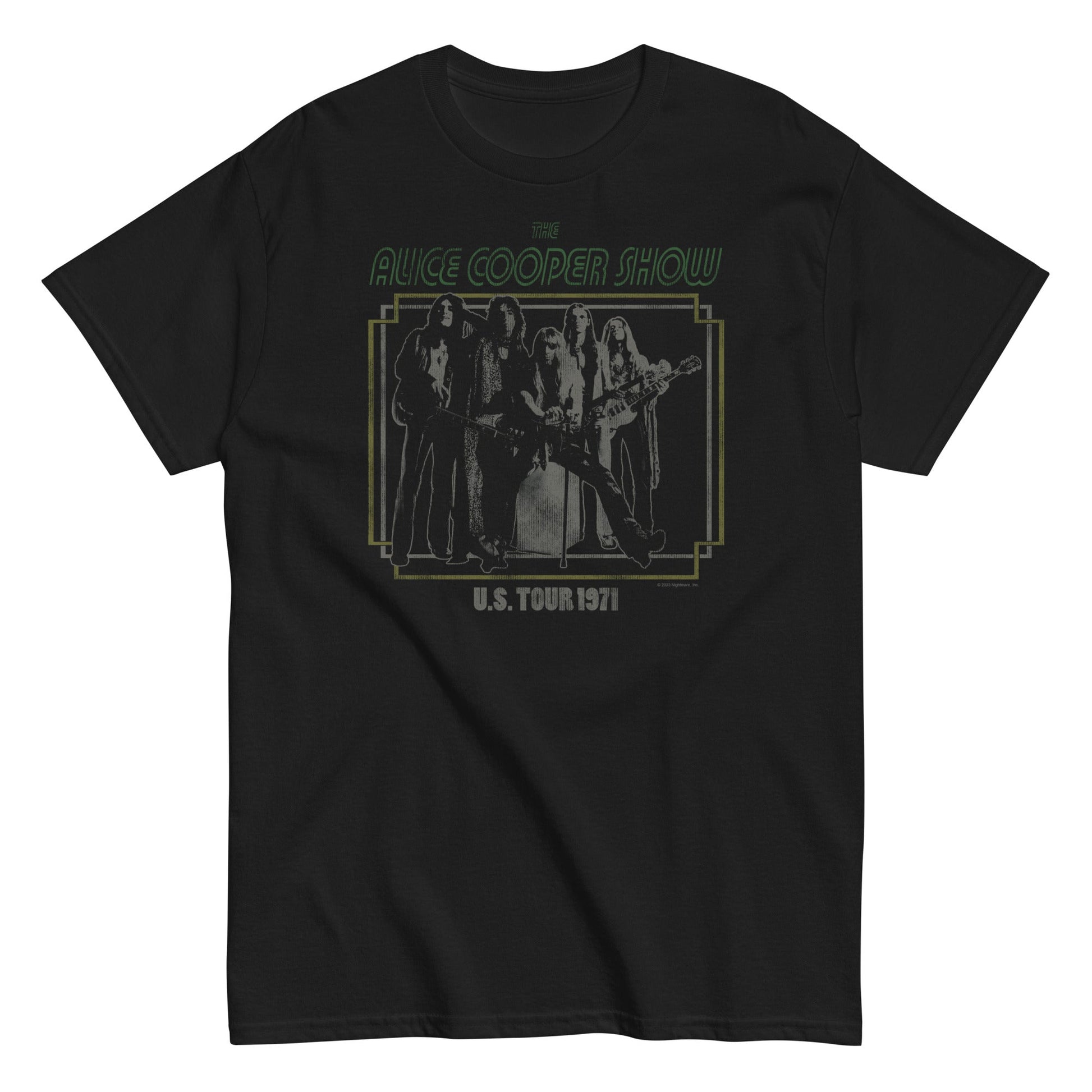 Alice Cooper - 1971 US Tour Mens T Shirt