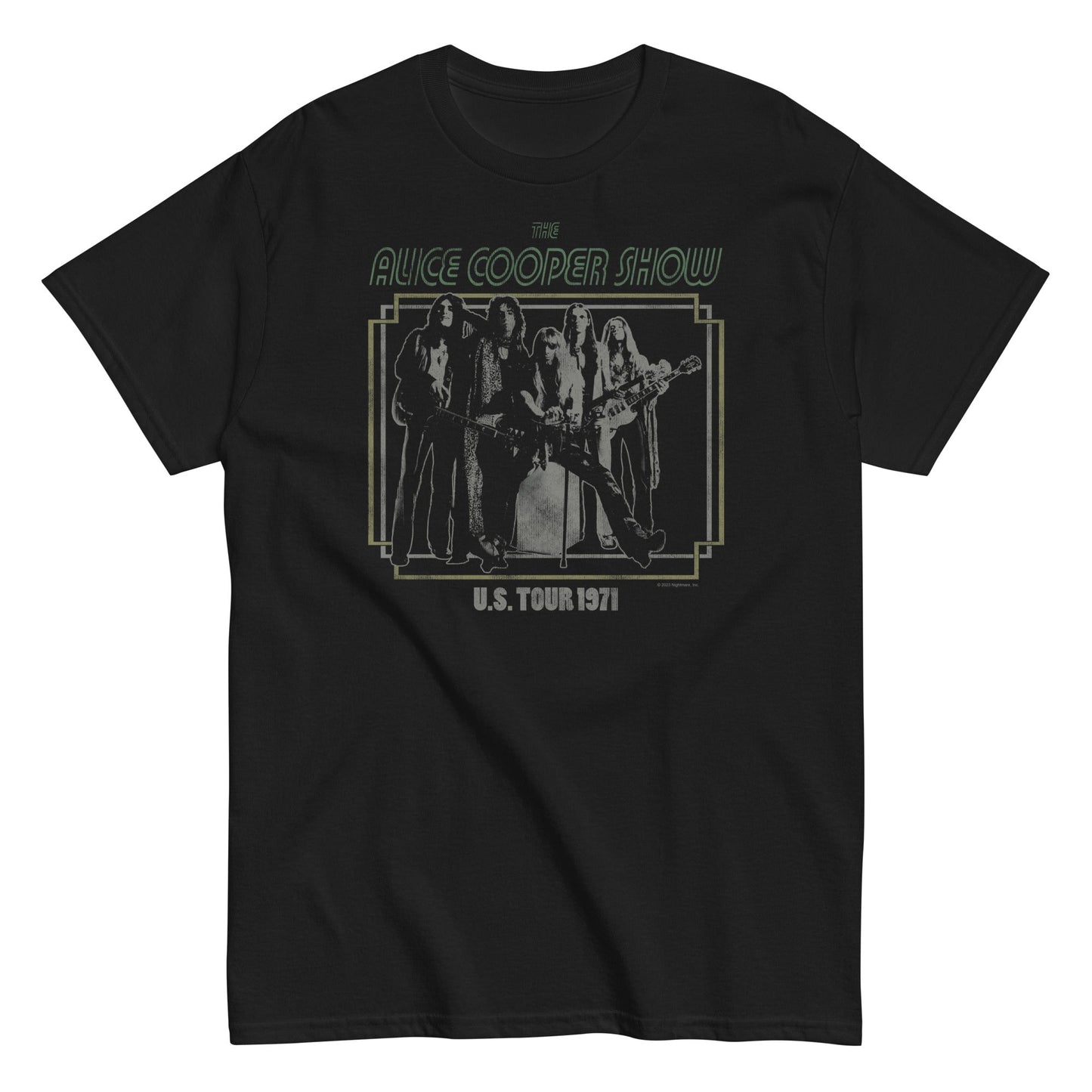 Alice Cooper - 1971 US Tour Mens T Shirt