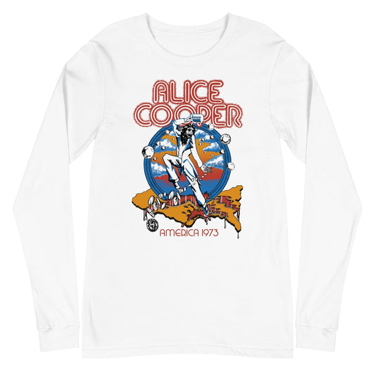Alice Cooper - 1973 Tour Long Sleeve Shirt