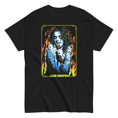 Alice Cooper - Flames Mens T Shirt
