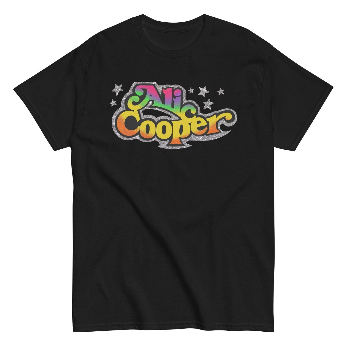 Alice Cooper - Gradient Star Mens T Shirt