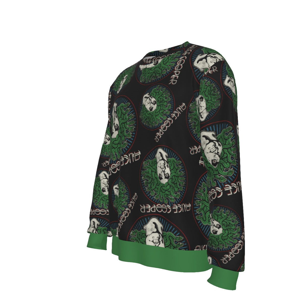 Alice Cooper Hair All Over Print Sweatshirt