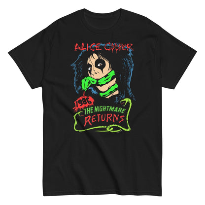 Alice Cooper - Nightmare Returns Mens T Shirt