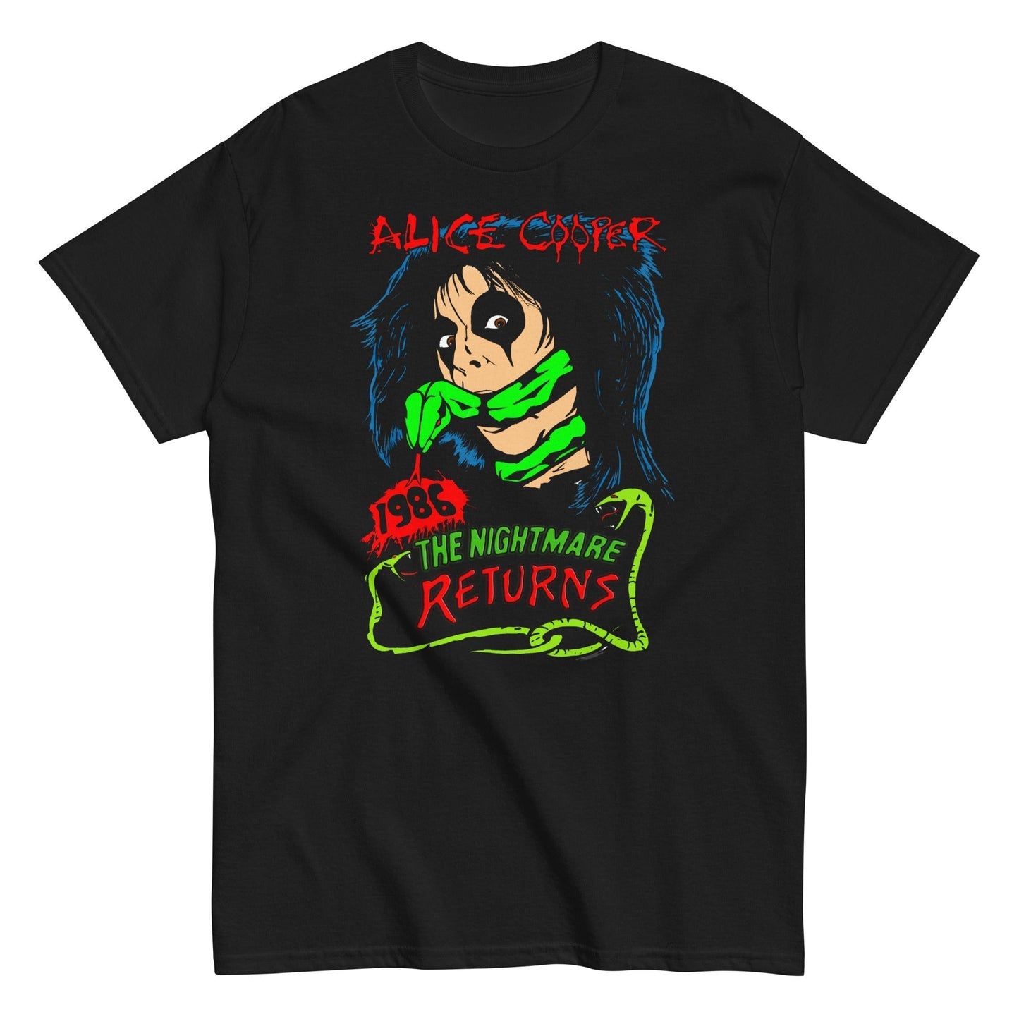 Alice Cooper - Nightmare Returns Mens T Shirt