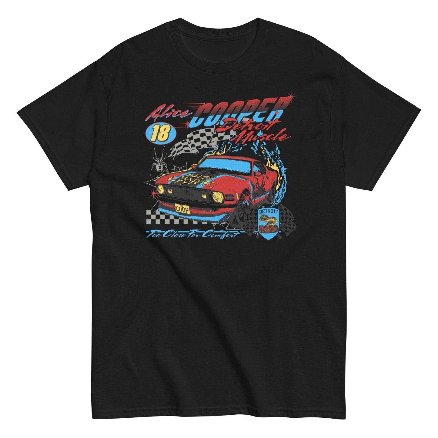 Alice Cooper - Racecar Mens T Shirt