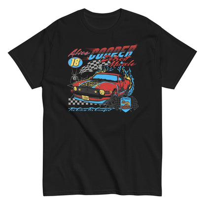 Alice Cooper - Racecar Mens T Shirt
