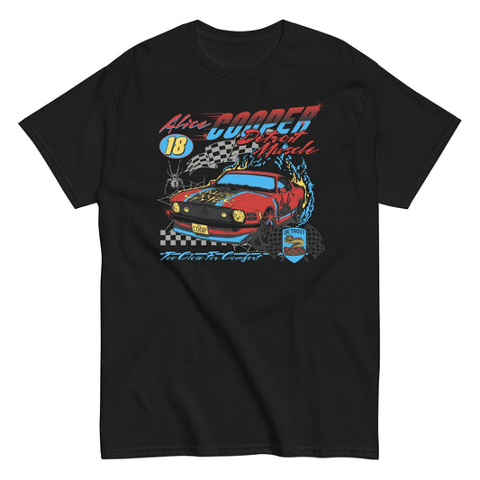 Alice Cooper - Racecar Mens T Shirt