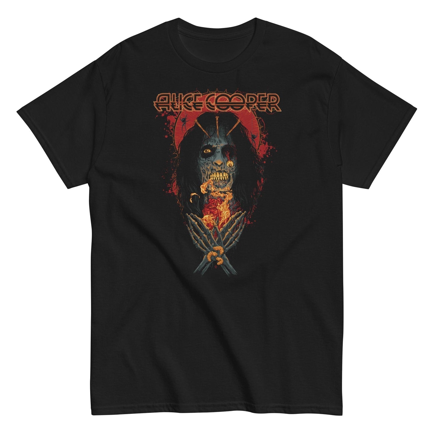 Alice Cooper - Skeleton Mens T Shirt