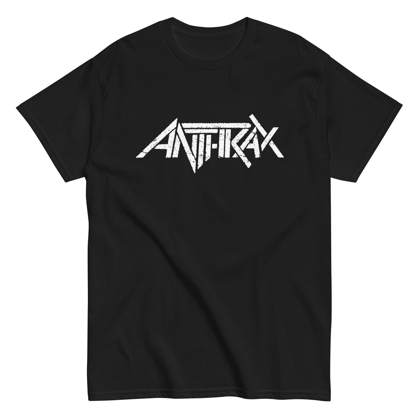 Anthrax - Classic White Logo Mens T Shirt