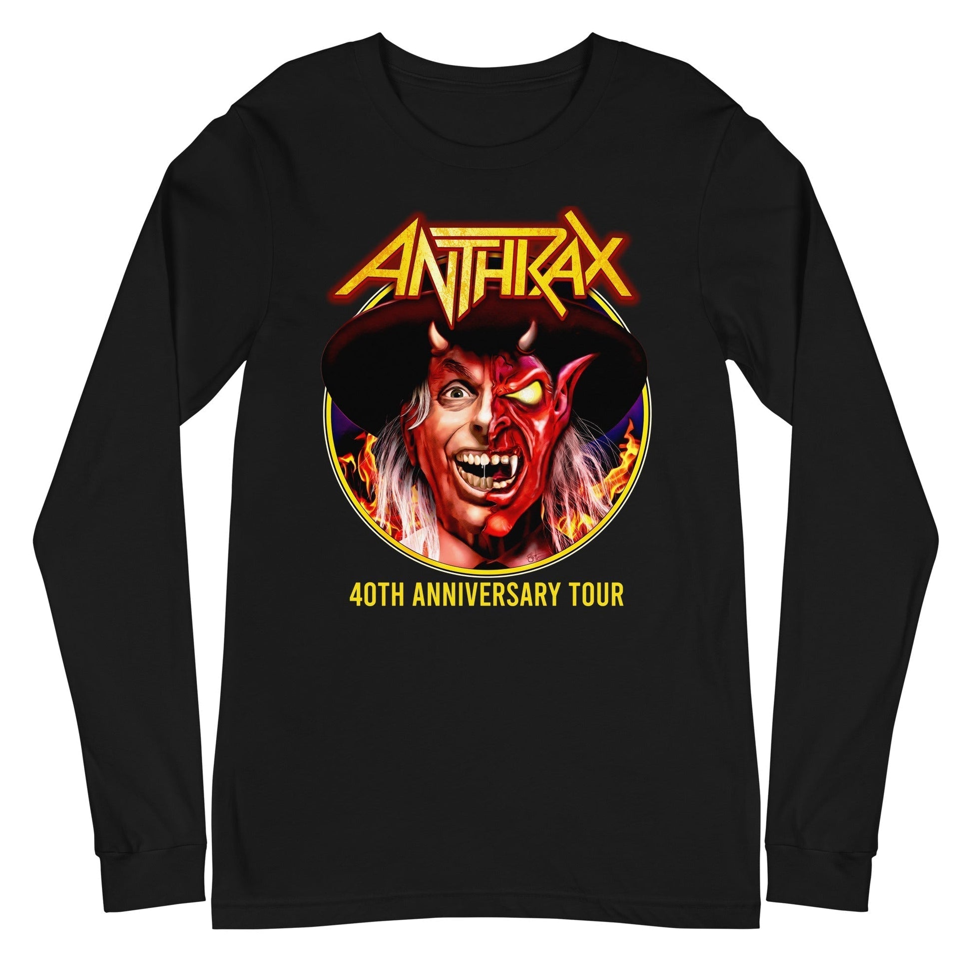 Anthrax - Half Devil Long Sleeve Shirt