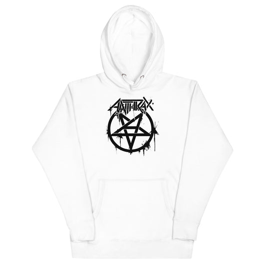 Anthrax - Pentagram Logo Hoodie #1009