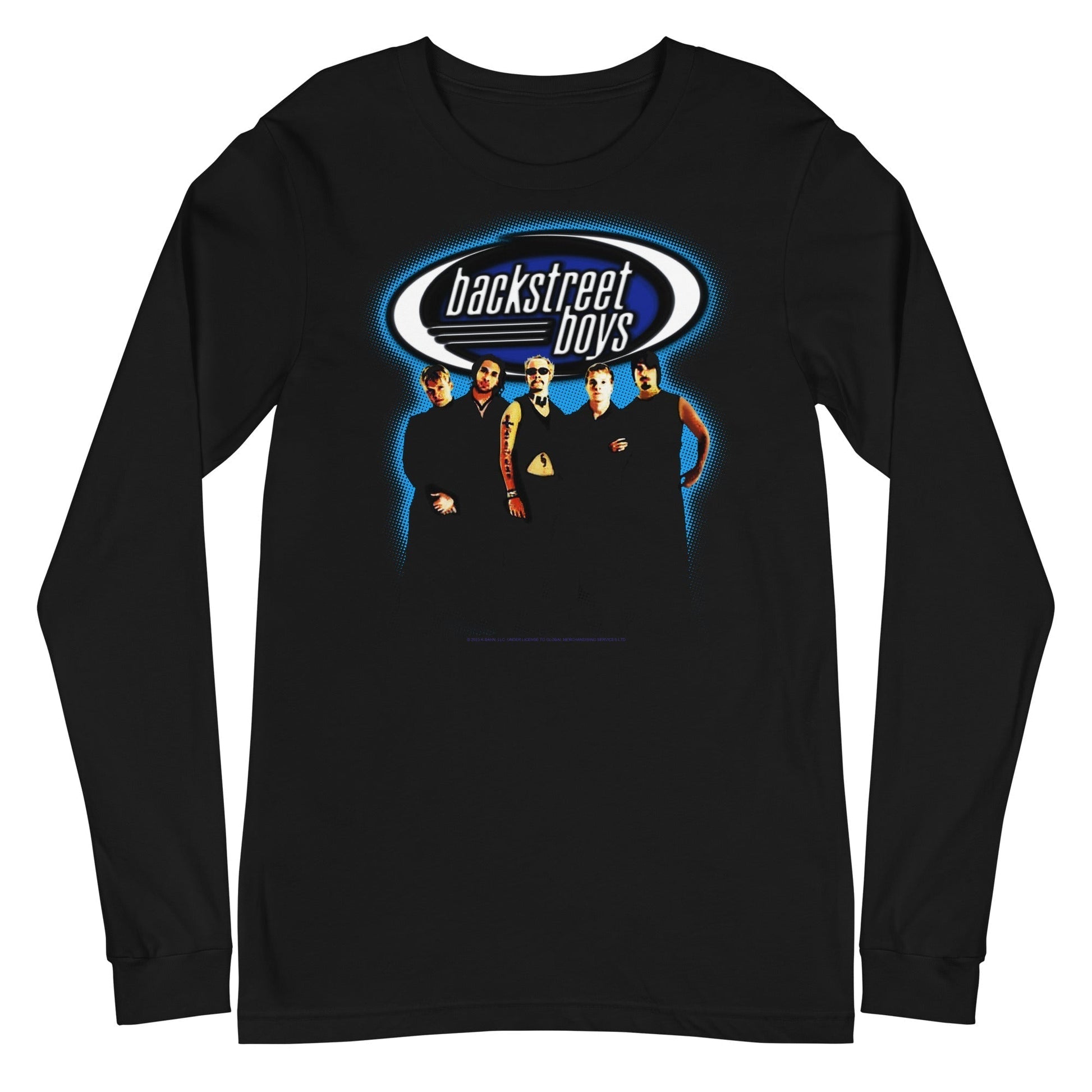 Backstreet Boys - Blue Glow Long Sleeve Shirt