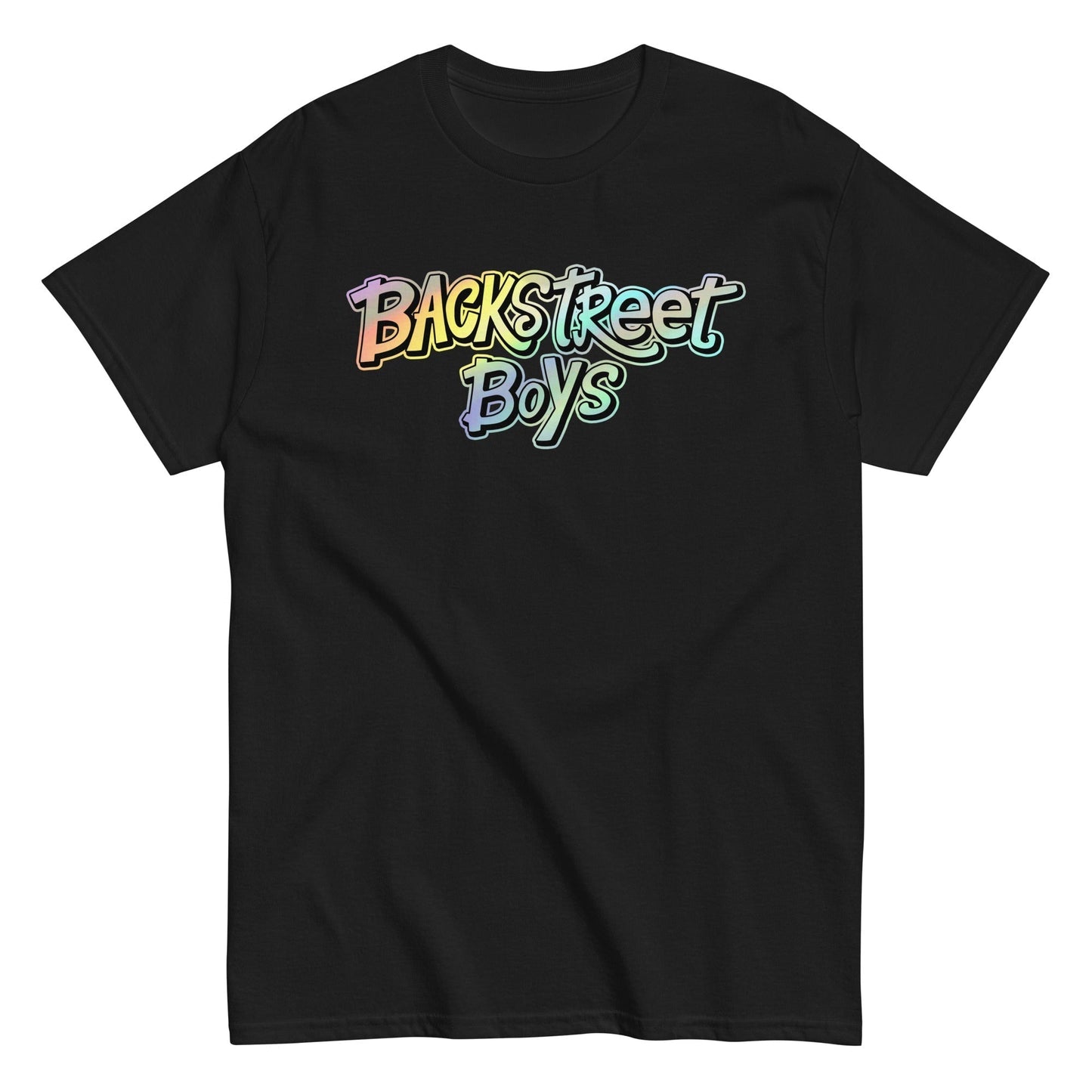 Backstreet Boys - Gradient Logo Mens T Shirt