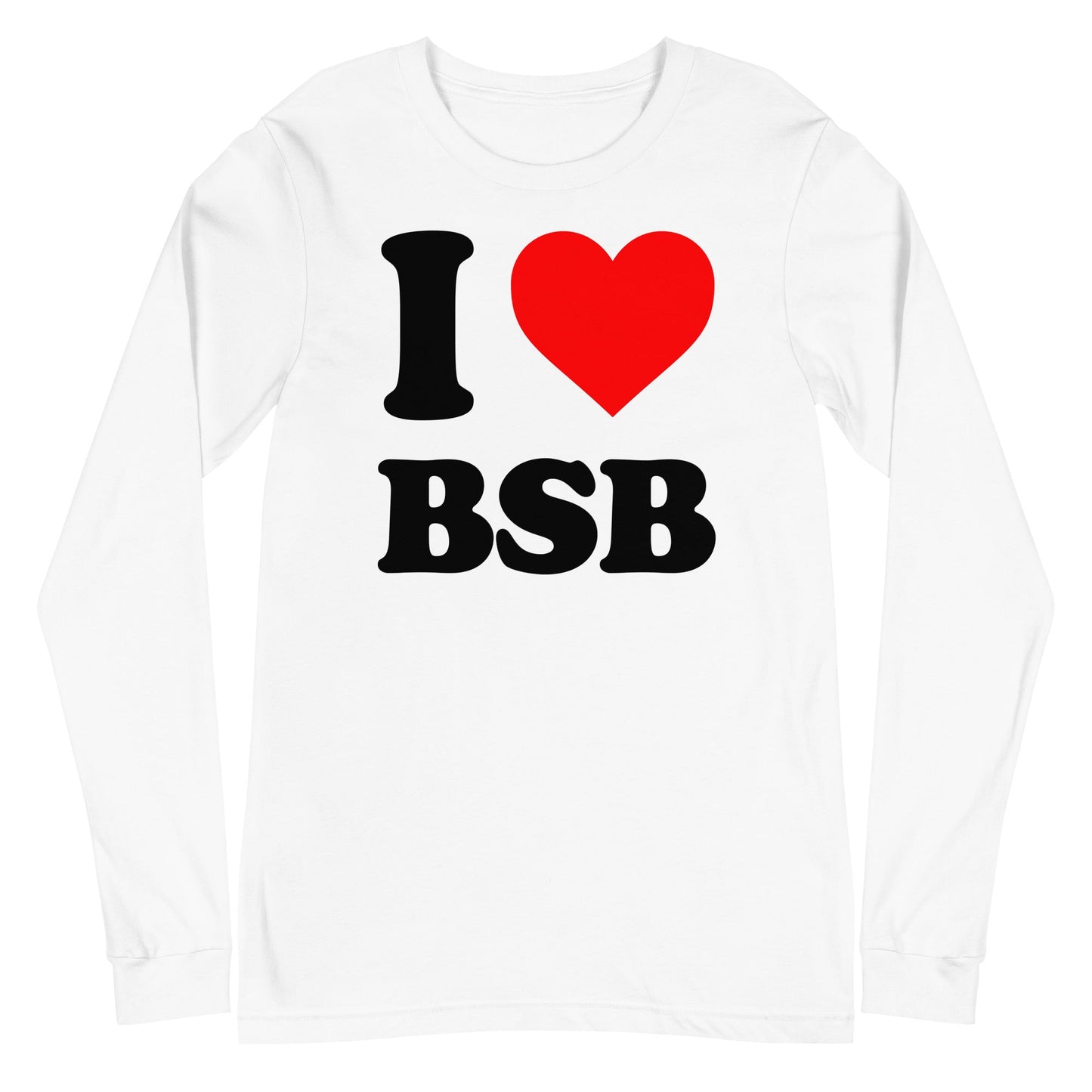 Backstreet Boys - Love BSB White Long Sleeve Shirt