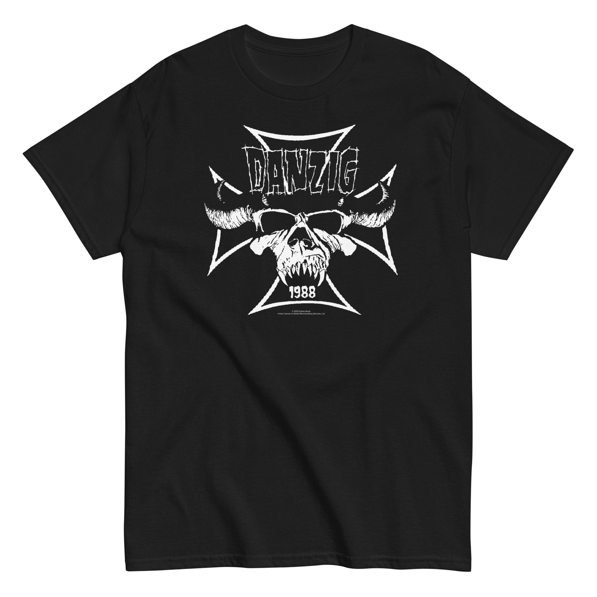 Danzig - Steer Skull Mens T Shirt