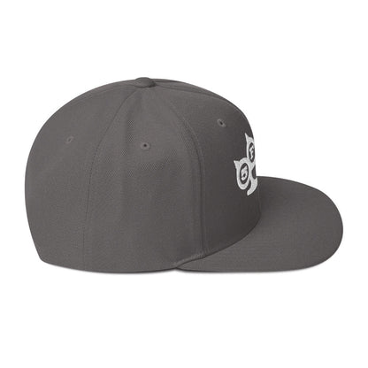 Five Finger Death Punch Grey Knuckles Embroidered Snapback Hat Grey