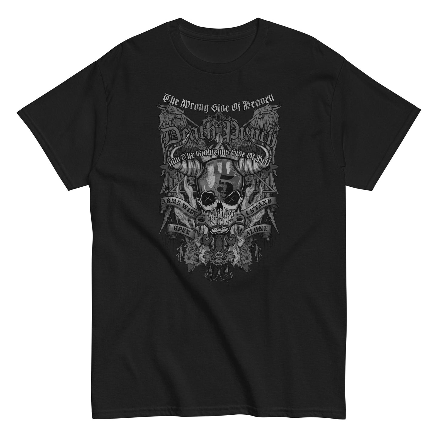 Five Finger Death Punch - Righteous Side of Evil Mens T Shirt