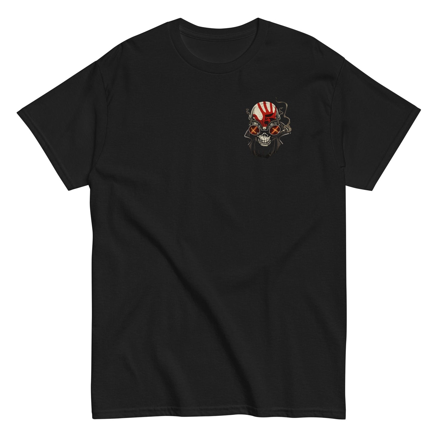 Five Finger Death Punch - Small Skull Mens T Shirt