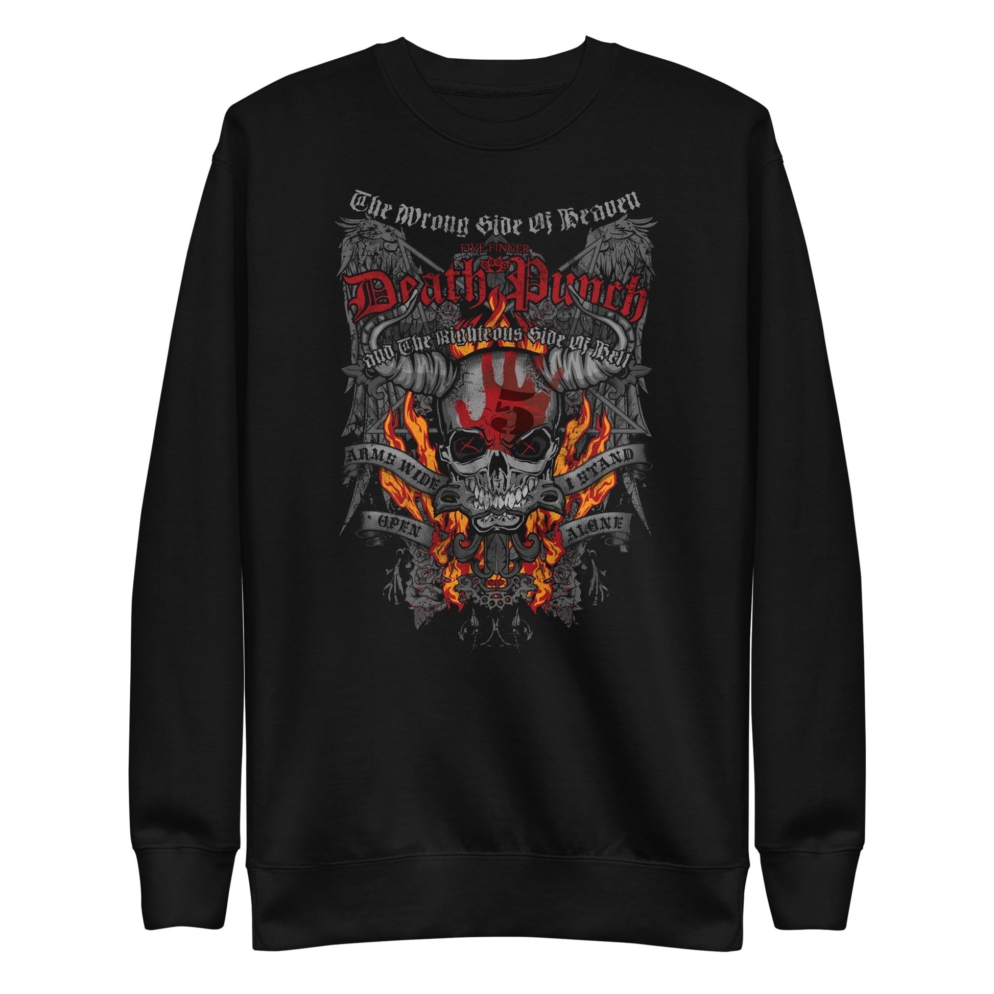 Five Finger Death Punch - Wrong or Righteous Sweatshirt