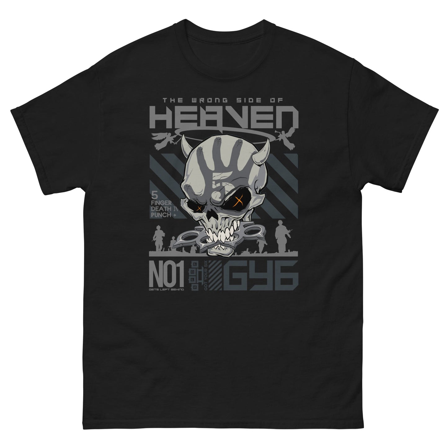 Five Finger Death Punch - Wrong Side of Heaven Mens T Shirt