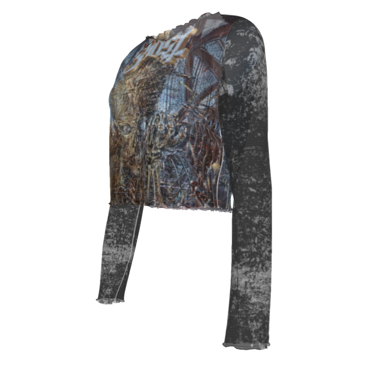 Ghost Chapel Women's Mesh Top T Shirt