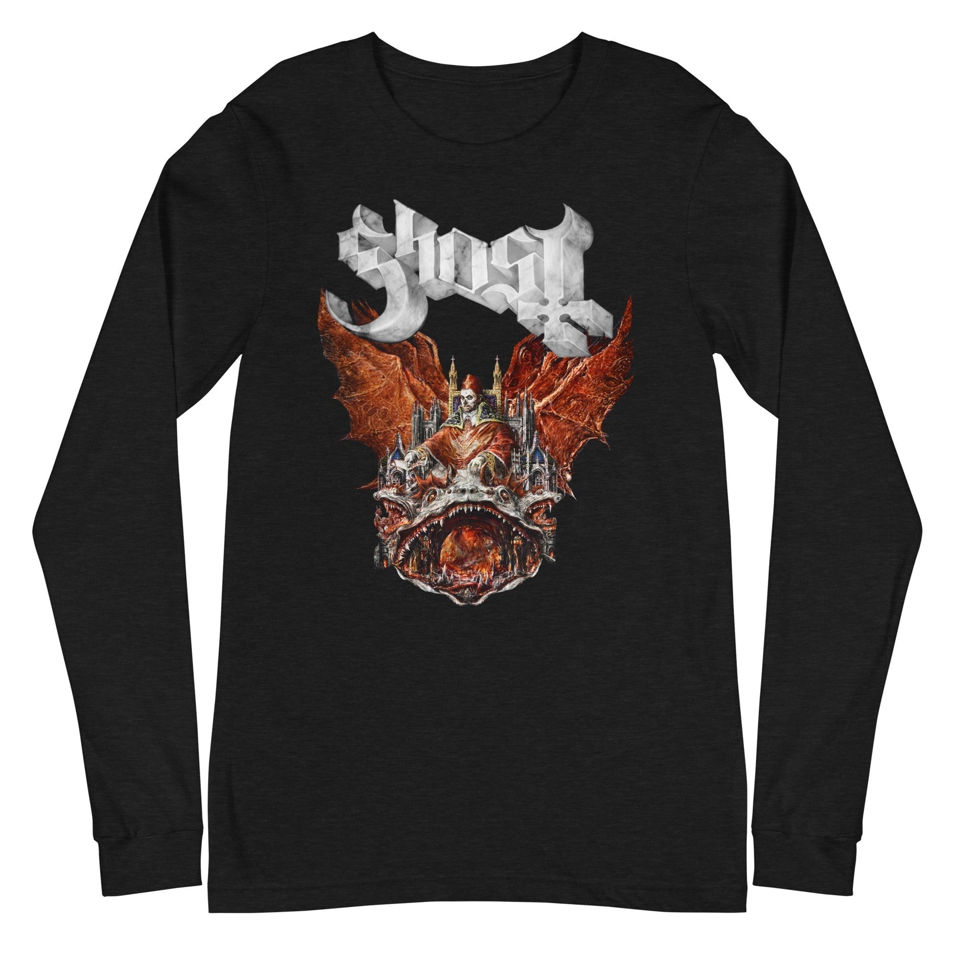 Ghost - Gilded Logo Long Sleeve Shirt