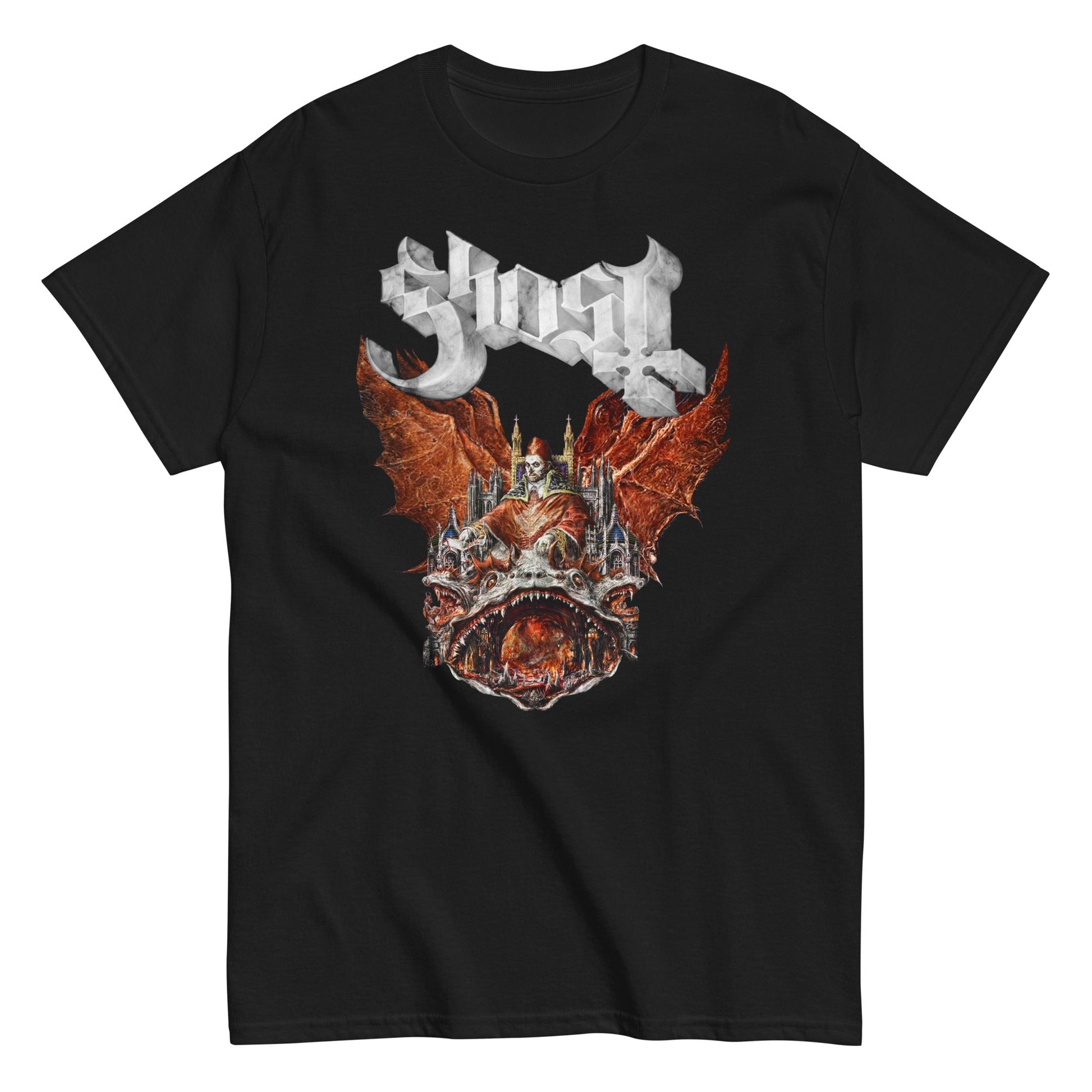 Ghost - Gilded Logo Mens T Shirt