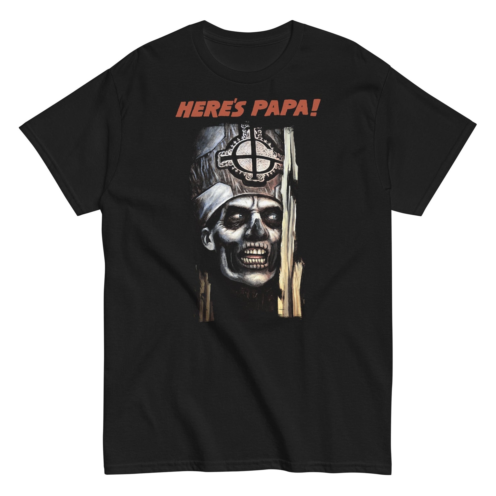 Ghost - Here's Papa Mens T Shirt