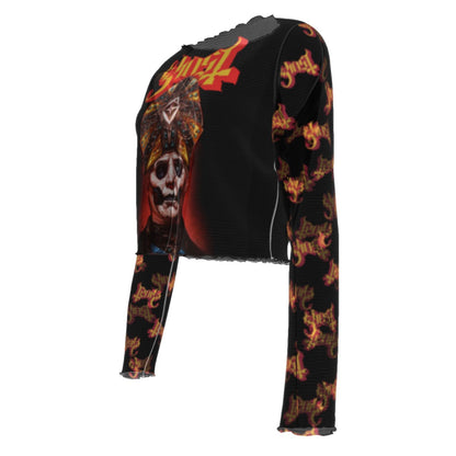 Ghost One Eye Women's Mesh Top T Shirt