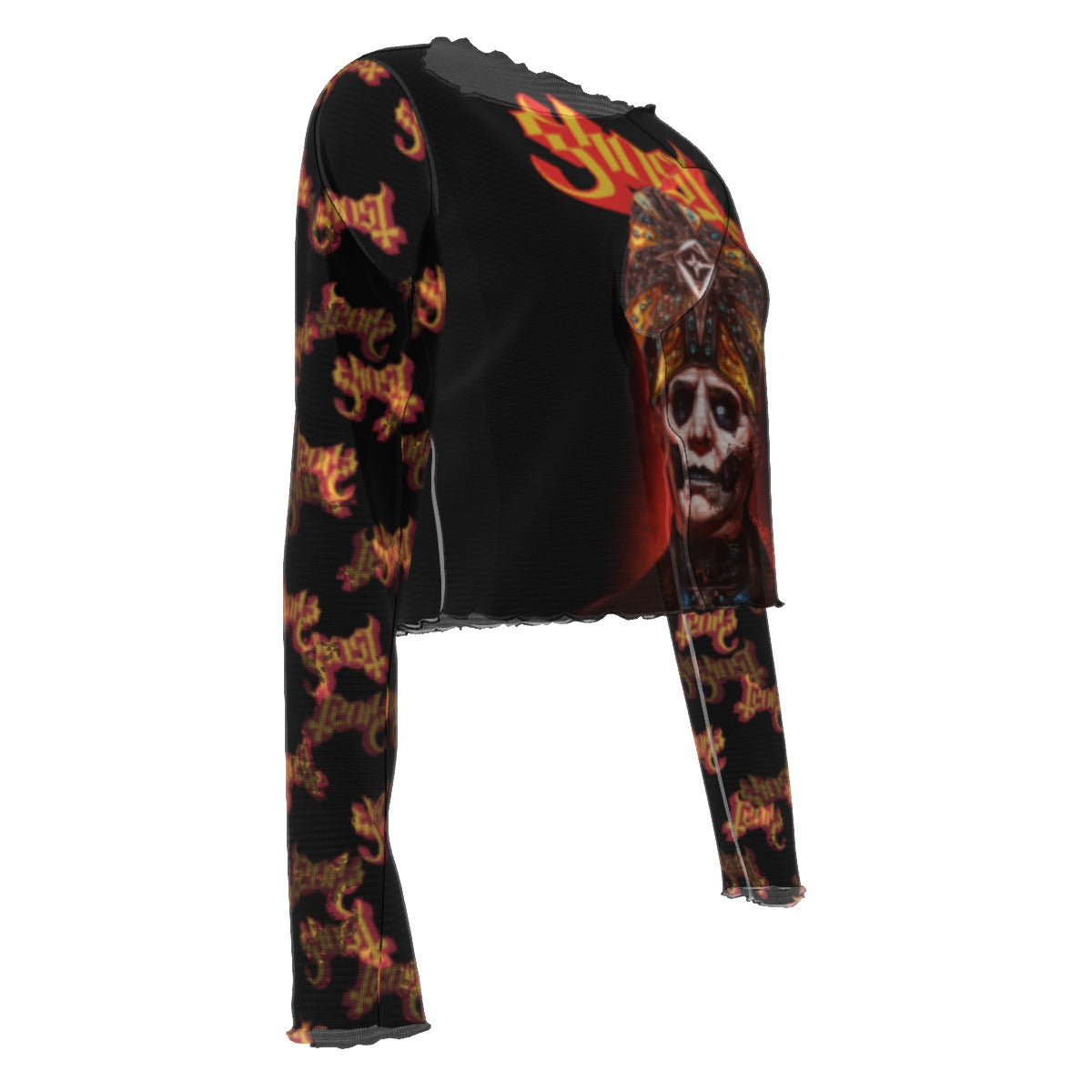 Ghost One Eye Women's Mesh Top T Shirt