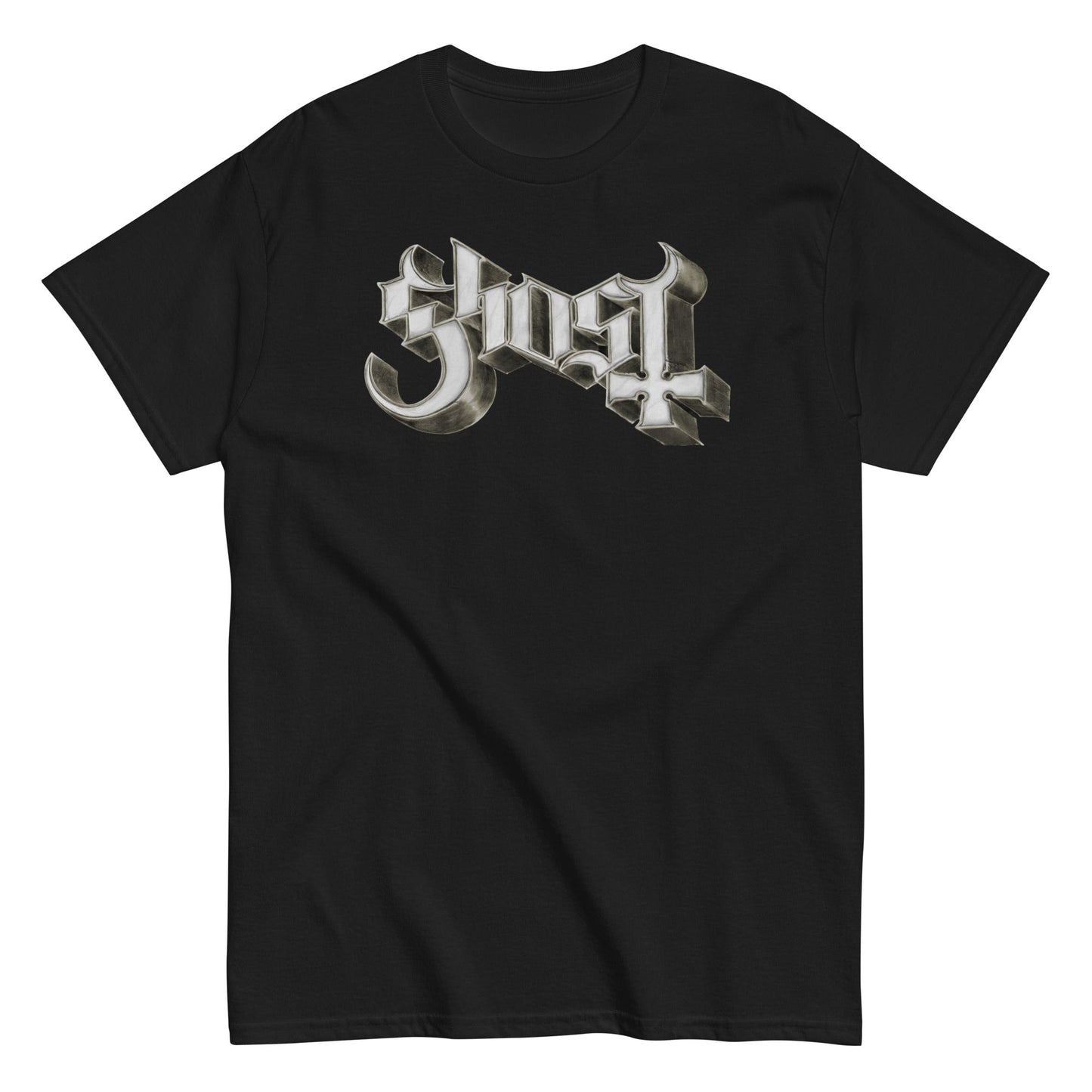Ghost - Sliver Logo Mens T Shirt