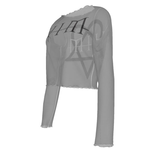 Him Heart Star Women's Mesh Top T Shirt