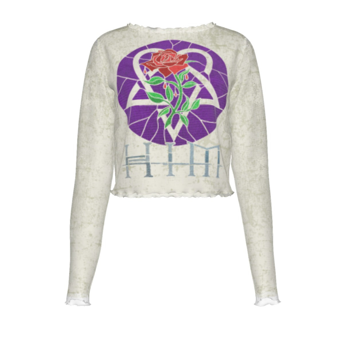 Him Roses Women's Mesh Top T Shirt