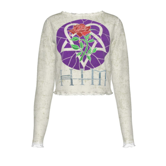 Him Roses Women's Mesh Top T Shirt