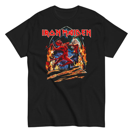 Iron Maiden - Devil Battle Mens T Shirt