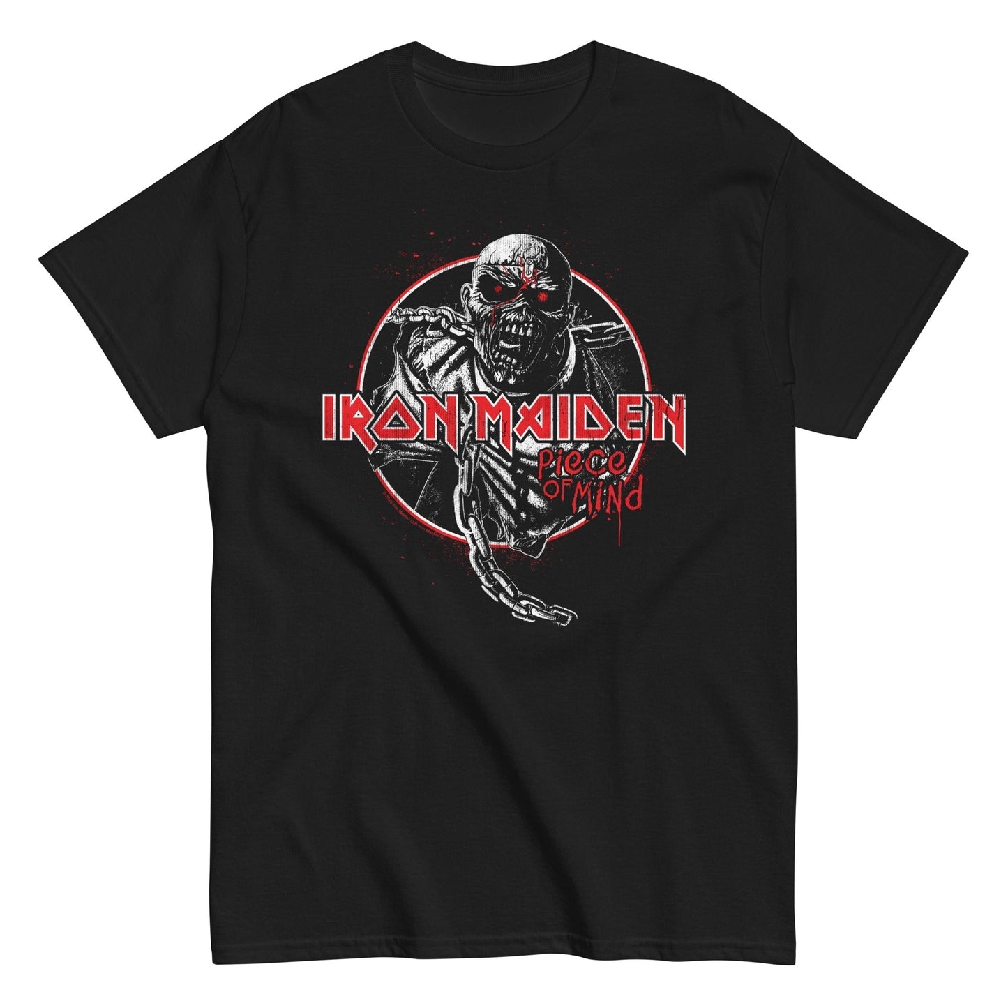 Iron Maiden - Eddie Peace Mens T Shirt