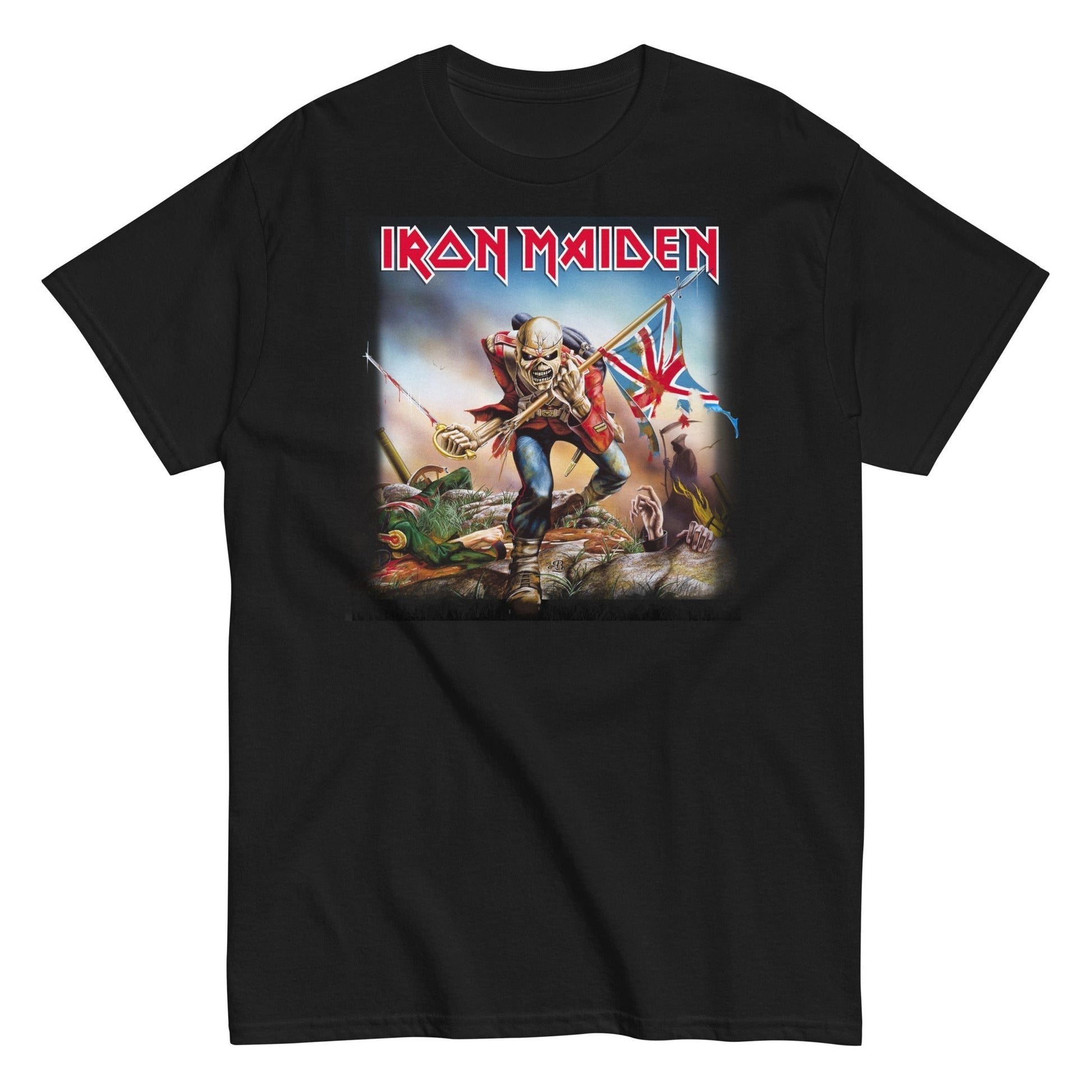 Iron Maiden - Flag Mens T Shirt
