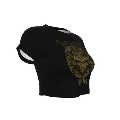 Iron Maiden Senjutsu Women's Crop Top T Shirt