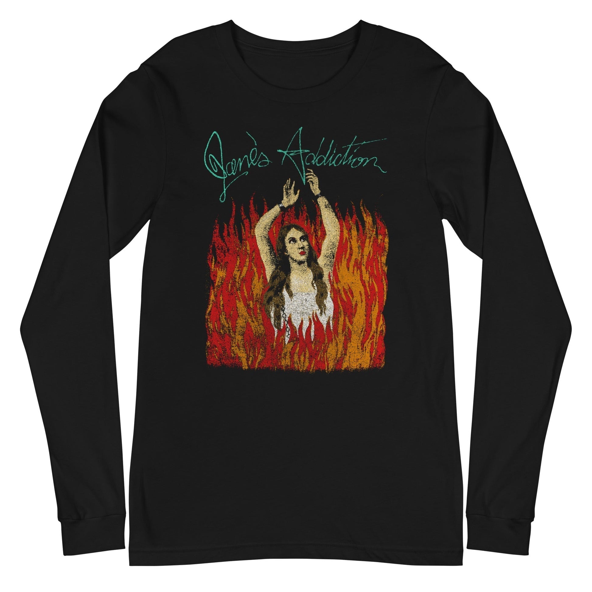 Jane's Addiction - Flames Long Sleeve Shirt