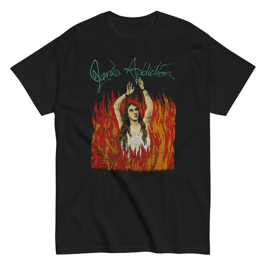 Jane's Addiction - Flames Mens T Shirt