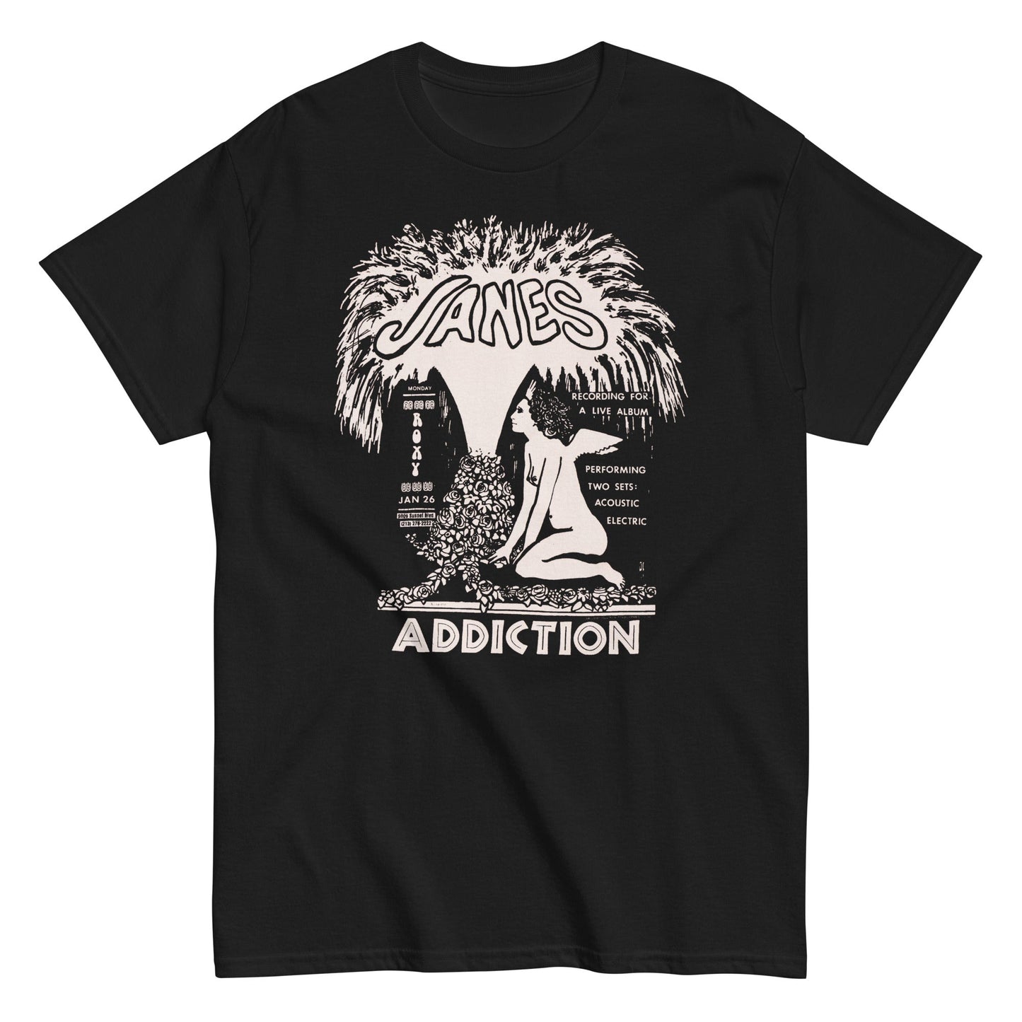 Jane's Addiction - Roxy Live Mens T Shirt