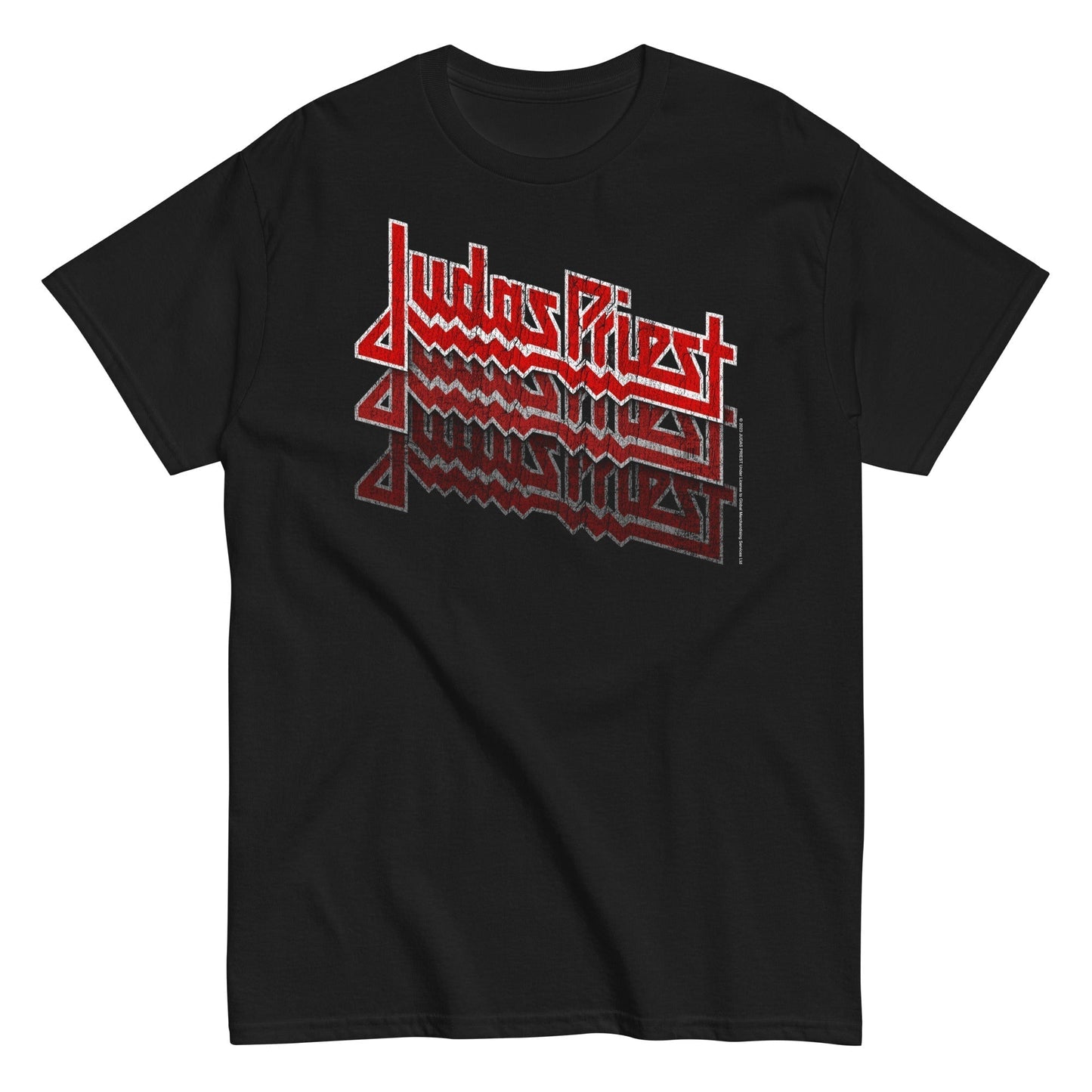 Judas Priest - Triple Vision Logo Mens T Shirt