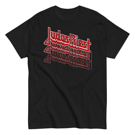 Judas Priest - Triple Vision Logo Mens T Shirt
