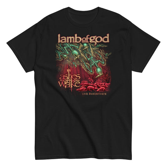 Lamb of God - Ashes Anniversary Mens T Shirt Black