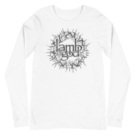 Lamb of God - Badge Logo Long Sleeve Shirt