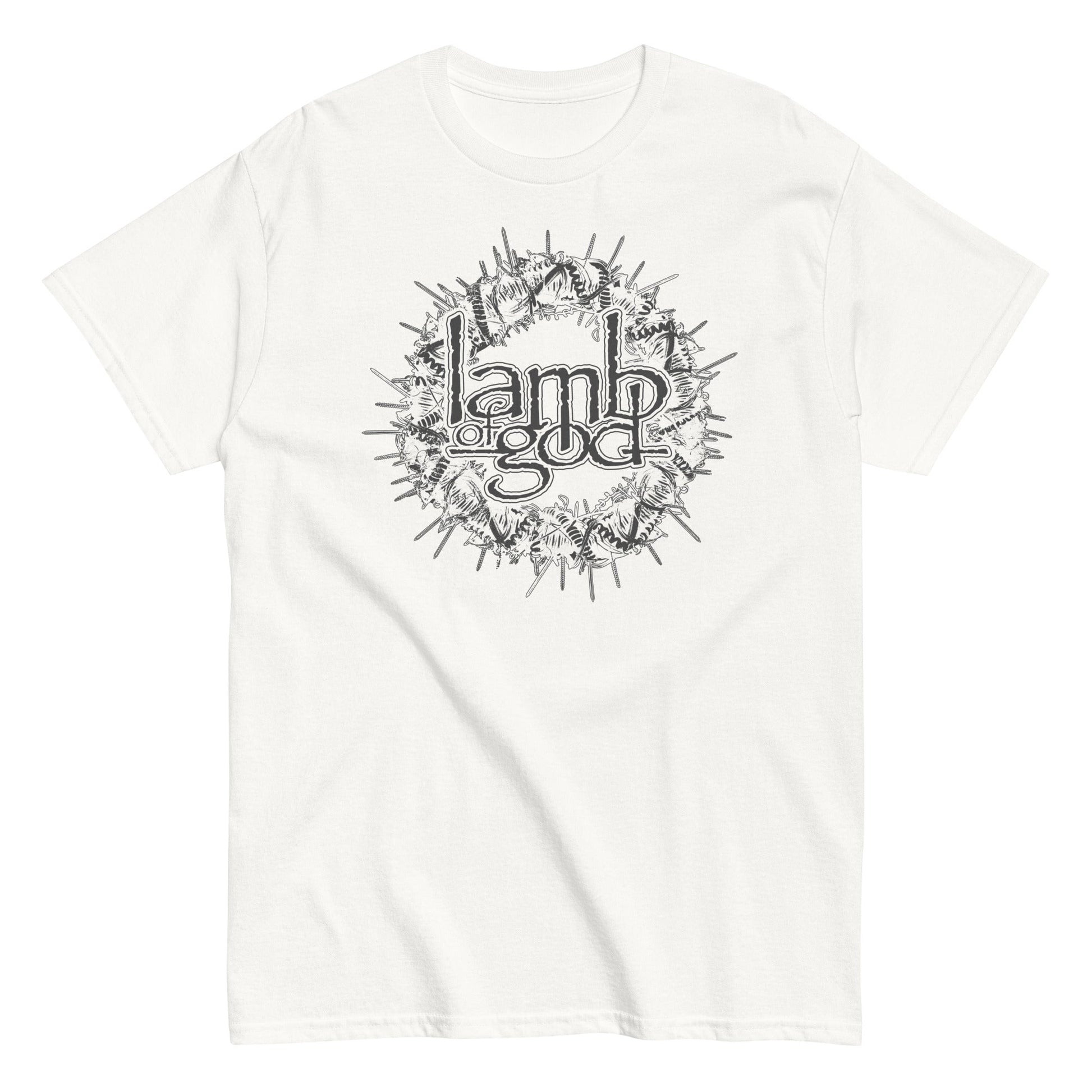 Lamb of God - Badge Logo Mens T Shirt